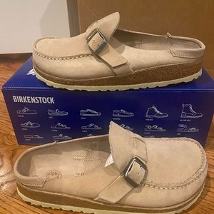 Birkenstock Buckley sand 7-7.5 narrow new